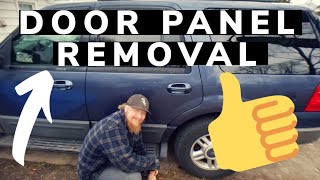 Quick and Easy 2003 Ford Expedition Door Panel Removal