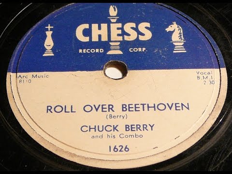 "Roll Over Beethoven" Chuck Berry -- "dig these rhythm and blues" influence on Beatles