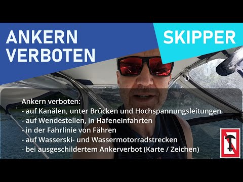 Hausboot Urlaub: Skippertipp Ankern (Teil 1) - Wo Ankern und vor allem wo nicht?