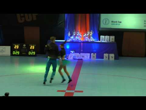 Jiří Jakubec a Nikola Zunová, ktg: A(krok) - 3.místo