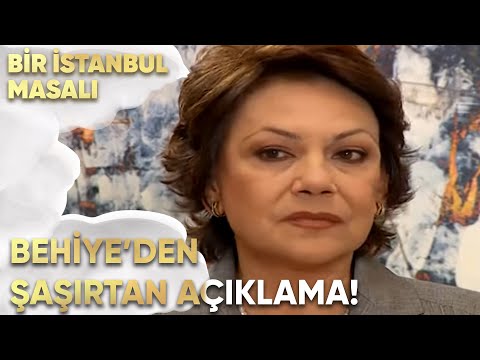 Behiye'den Herkesi Şaşırtan Açıklama! - Bir İstanbul Masalı 12. Bölüm