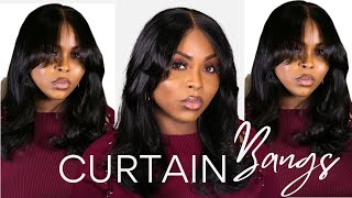 Super Sexy 🔥 | Wear & Go Layered curtain bangs Pre Cut Lace Closure Wig | ILIKEHAIR