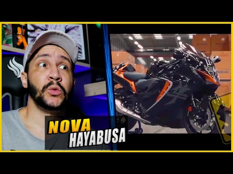 AVALIAÇÃO DA ZUEIRA #1   NOVA HAYABUSA 2021 REACT