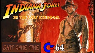 SHIT GAME TIME: Indiana Jones in The Lost Kingdom (C64 - Contains Swearing!)