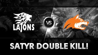 Satyr Double kill! @ The Summit 2