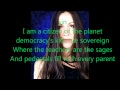Citizen of the Planet Alanis Morissette lyrics