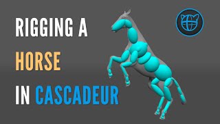 Creating a Horse rig in Cascadeur