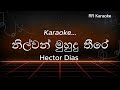 Nilwan Muhudu Theere Karaoke | Hector Dias | නිල්වන් මුහුදු තීරේ #karaoke #rr_karaoke0