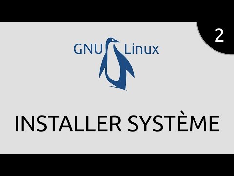 GNU Linux 2 installer système