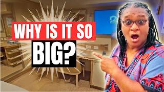 🚢 The BIGGEST Interior Cabin I’ve Ever Had