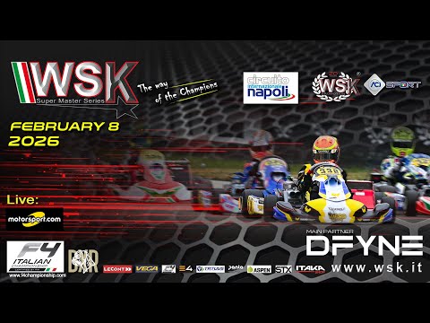 WSK SUPER MASTER SERIES - ROUND 2