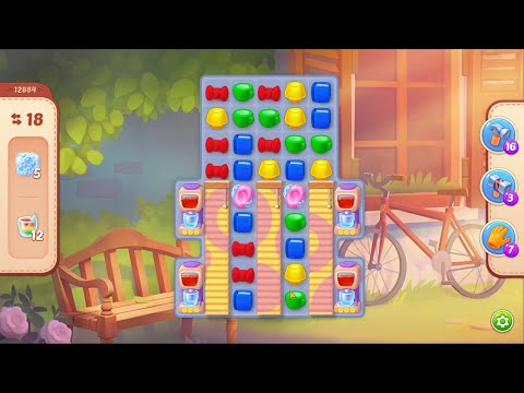 Homescapes Level 12884 No Boosters Gameplay #Bubunka