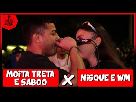 Moita Treta e Saboó x WM e Nisque | 1FASE | 200ª BATALHA DO ANA ROSA | 6 ANOS