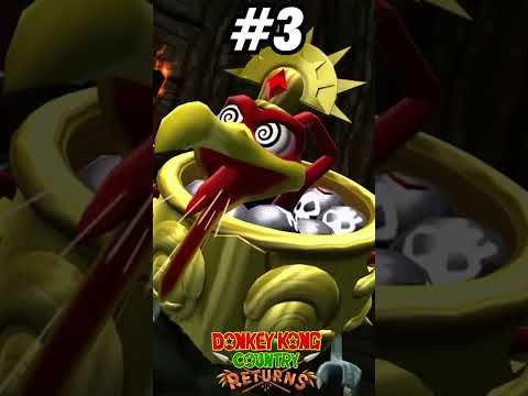 Boss Fights Ranked Worst to Best for Donkey Kong Country Returns