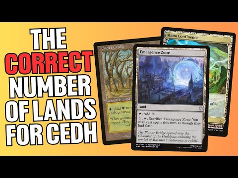 The Objectively Correct Amount of Lands to play in cEDH | Land Count EDH MAMTG #cEDH   | MTG