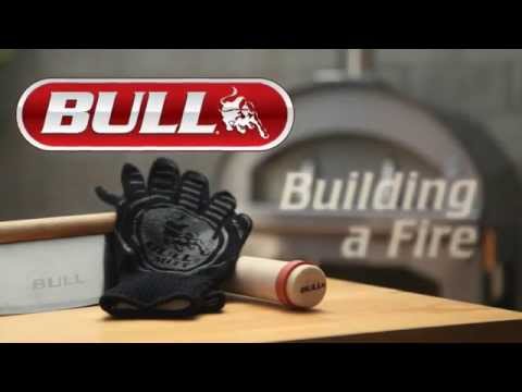 Bull Pizza Oven - Building a Fire Video