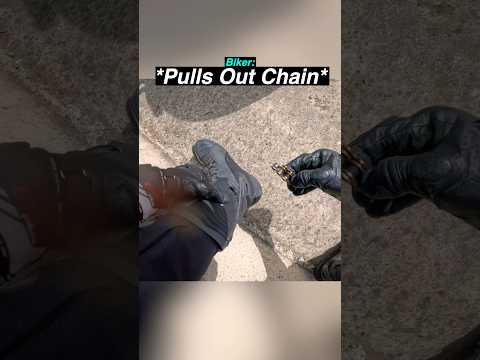 Biker’s Chain SNAPS AT 180MPH😳⚡️@loizosrr
