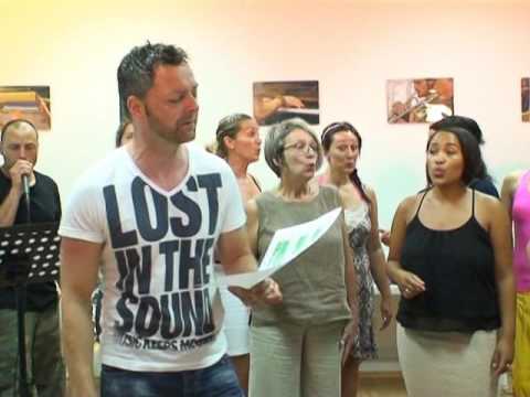 Jazzschool Voices - Einblick in eine Chorprobe mit Conny Kreitmeier (Juli 2015)