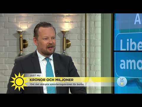 Amorteringskravet: "Det kan bli en valfråga" - Nyhetsmorgon (TV4)