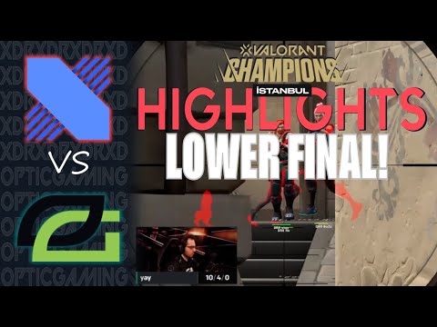 [OpTic Gaming vs DRX] Playoffs - HIGHLIGHTS | Valorant Champions 2022
