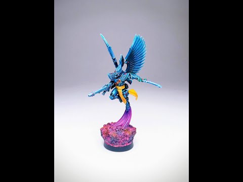 Warhammer 40 k   Aeldari Baharroth / Darting Ospreys Prime.
