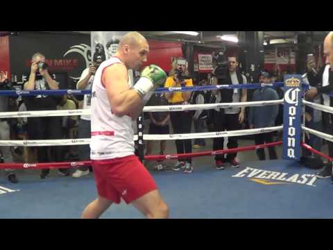 Krzysztof Glowacki vs Steve Cunningam- Glowacki workout