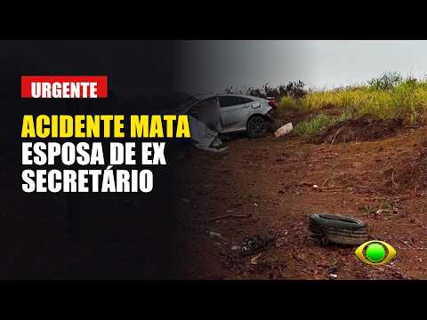 ACIDENTE MATA ESPOSA DE EX SECRETÁRIO DA SAÚDE E PRESIDENTE DA NATURATINS