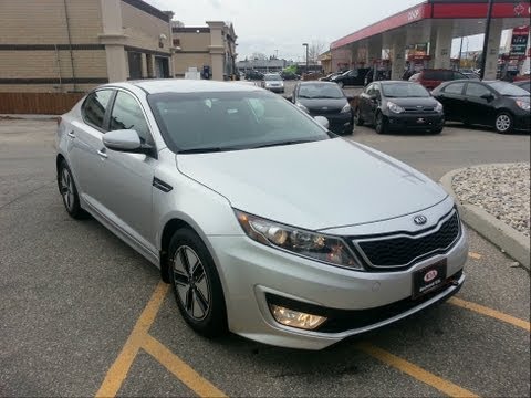 2012 Kia Optima Hybrid Start up, Walkaround and Vehicle Tour
