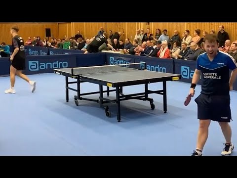 2.Bundesliga🏓| WTTV Routinier gegen Bayrischen Top Spieler🔥 M.Servaty : M.Hollo