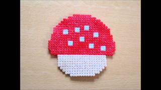 Super Mario Bros. bead plates (perleplader)