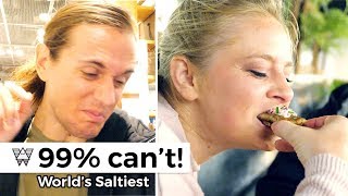 Americans try Worlds SALTIEST Licorice! - Stockholm food tour