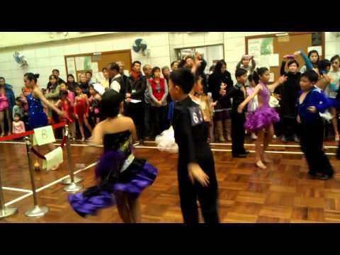 Cherry&Vincent Latin Dance ChaCha Under 11, (3rd)