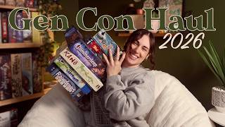 Gen Con 2026 Haul! | Board games, gifts, & giant cards?!