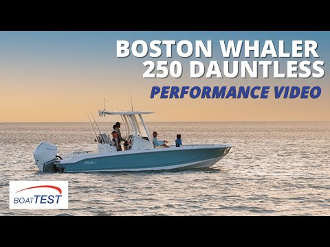 Boston Whaler 250 Dauntless video