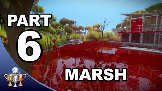 The Witness Walkthrough #6 -  Swamp Marsh Tetris Puzzle Solutions (Activating Marsh Laser)