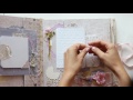 Newborn Girl Memories Keepsake Album