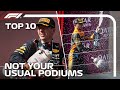 Top 10 Unexpected Podium Moments!