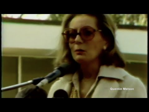 Barbara Walters at the Jewish Home for the Aged (December 11, 1977)