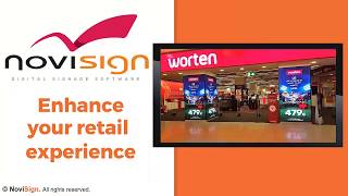 NoviSign Digital Signage Software for Retail - A Better Way to Sell!