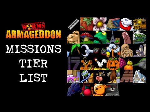 Every Mission in Worms Armageddon RANKED by a speedrunner