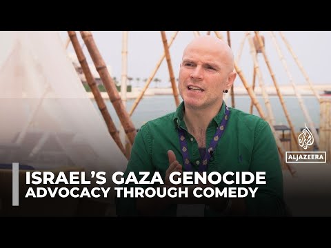Irish comedian and activist Tadhg Hickey speaks to Al Jazeera about the genocide in Gaza