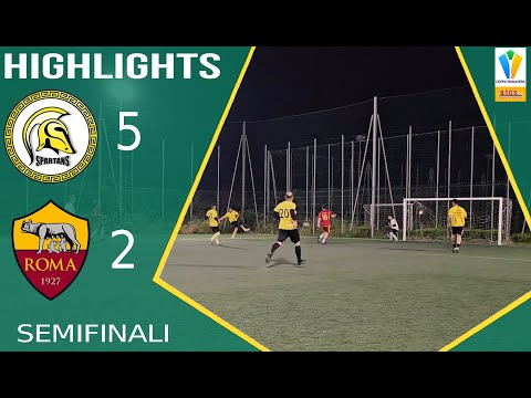 Spartans - Roma 5-2 :gol e highlights |Semifinale Ritorno- Coppa Primavera Serie A OTCS (C7) 2024/25