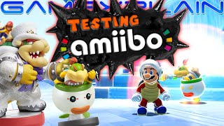Scanning amiibo in Bowser's Fury! (Switch)