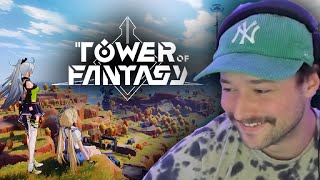 A New Gacha MMO? | Reacting to Tower of Fantasy!