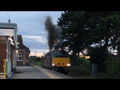 Rail Operations Group 37608 STORMS out of Manningtree with 0P00