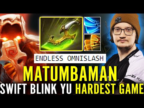 MATUMBAMAN [Juggernaut] - SWIFT BLINK 100% OP Endless Omnislash HAREST GAME Ever Dota 2 Pro Carry
