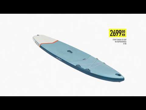 Decathlon ljeto 2022. - Itwit daska za sup na napuhavanje x 100