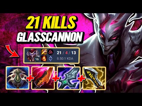 21 Kills Full Damage Shaco - Emerald Ranked S14 [League of Legends] Full Gameplay - Infernal Shaco