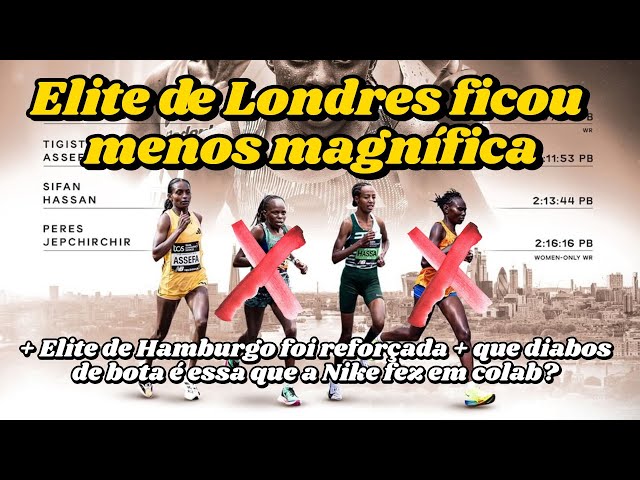 Maratona de LONDRES perdeu UM POUCO do brilho