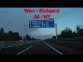 A4 M1 Wien Budapest Late Night Driving